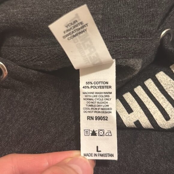 Hunter Hayes Hear Me Out Dark Gray Graphic Hoodie in Size Large - Picture 7 of 8